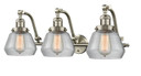 Bathroom Fixtures Three Lights by Innovations ( 405 | 515-3W-SN-G172-LED Franklin Restoration ) 