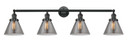 Bathroom Fixtures Four Lights by Innovations ( 405 | 215-BK-G43-LED Franklin Restoration ) 
