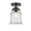 Semi-Flush Mts. Glass Down by Innovations ( 405 | 284-1C-OB-G184 Nouveau ) 