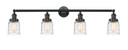 Bathroom Fixtures Four Lights by Innovations ( 405 | 215-BK-G513 Franklin Restoration ) 