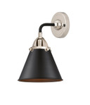 Sconces Single Glass by Innovations ( 405 | 288-1W-BPN-M13-BK Nouveau 2 ) 
