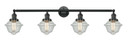 Bathroom Fixtures Four Lights by Innovations ( 405 | 215-BK-G534 Franklin Restoration ) 