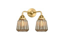 Bathroom Fixtures Two Lights by Innovations ( 405 | 288-2W-SG-G146 Nouveau 2 ) 
