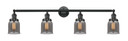 Bathroom Fixtures Four Lights by Innovations ( 405 | 215-BK-G53-LED Franklin Restoration ) 