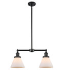 Mid. Chandeliers Glass Down by Innovations ( 405 | 209-BK-G41 Franklin Restoration ) 