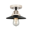 Semi-Flush Mts. Glass Down by Innovations ( 405 | 288-1C-BPN-M6-BK Nouveau 2 ) 