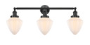 Bathroom Fixtures Three Lights by Innovations ( 405 | 205-OB-G661-7 Franklin Restoration ) 