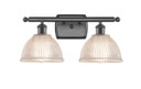 Bathroom Fixtures Two Lights by Innovations ( 405 | 516-2W-OB-G422-LED Ballston ) 