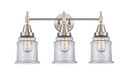Bathroom Fixtures Three Lights by Innovations ( 405 | 447-3W-SN-G182 Caden ) 