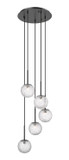 Pendants Multi-port/Cascade by Innovations ( 405 | 320-5P-BK-G320-6CL-BK Barrington ) 