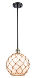 Mini Pendants Glass Down by Innovations ( 405 | 516-1S-BAB-G121-10RB Ballston ) 