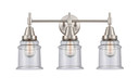 Bathroom Fixtures Three Lights by Innovations ( 405 | 447-3W-SN-G184 Caden ) 