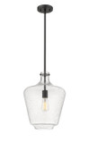 Pendants Glass Down by Innovations ( 405 | 493-1S-BK-G504-12-LED Norwalk ) 