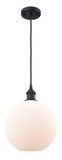 Pendants Glass Down by Innovations ( 405 | 516-1P-BK-G121-10-LED Ballston ) 