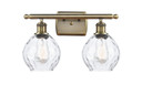 Bathroom Fixtures Two Lights by Innovations ( 405 | 516-2W-AB-G362 Ballston ) 