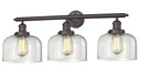 Bathroom Fixtures Three Lights by Innovations ( 405 | 205-OB-G73 Franklin Restoration ) 