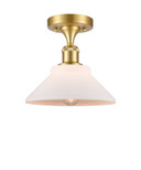 Semi-Flush Mts. Glass Down by Innovations ( 405 | 516-1C-SG-G131-LED Ballston ) 