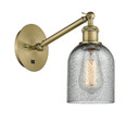 Sconces Single Glass by Innovations ( 405 | 317-1W-AB-G257 Ballston ) 
