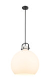 Pendants Sphere by Innovations ( 405 | 410-1SL-BK-G410-18WH Downtown Urban ) 