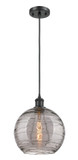 Mini Pendants Glass Down by Innovations ( 405 | 516-1P-BK-G1213-10SM Ballston ) 