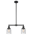 Mid. Chandeliers Glass Down by Innovations ( 405 | 209-BK-G54 Franklin Restoration ) 
