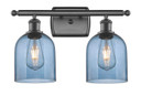 Bathroom Fixtures Two Lights by Innovations ( 405 | 516-2W-OB-G558-6BL Ballston ) 