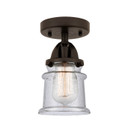 Semi-Flush Mts. Glass Down by Innovations ( 405 | 288-1C-OB-G184S-LED Nouveau 2 ) 
