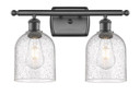 Bathroom Fixtures Two Lights by Innovations ( 405 | 516-2W-OB-G558-6SDY Ballston ) 