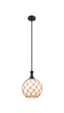 Mini Pendants Glass Down by Innovations ( 405 | 415-1S-BK-G121-10RB Ballston ) 