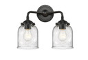Bathroom Fixtures Two Lights by Innovations ( 405 | 284-2W-OB-G54 Nouveau ) 