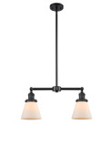 Linear/Island 2 Light Bar by Innovations ( 405 | 209-BK-G61-LED Franklin Restoration ) 