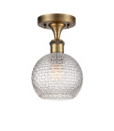 Semi-Flush Mts. Glass Down by Innovations ( 405 | 516-1C-BB-G122C-6CL Ballston ) 