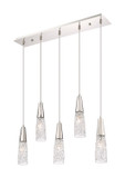 Linear/Island 4 Light + by Innovations ( 405 | 322-5I-PN-G322-3CL Amherst Brook ) 