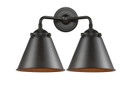 Bathroom Fixtures Two Lights by Innovations ( 405 | 284-2W-OB-M13-OB Nouveau ) 