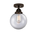 Semi-Flush Mts. Glass Down by Innovations ( 405 | 288-1C-OB-G202-8 Nouveau 2 ) 