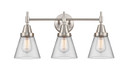 Bathroom Fixtures Three Lights by Innovations ( 405 | 447-3W-SN-G62 Caden ) 