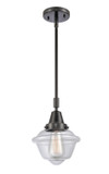 Mini Pendants Glass Down by Innovations ( 405 | 447-1S-BK-G532-LED Caden ) 