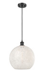 Mini Pendants Glass Down by Innovations ( 405 | 516-1P-BK-G1216-12WM Ballston ) 