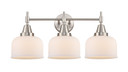 Bathroom Fixtures Three Lights by Innovations ( 405 | 447-3W-SN-G71 Caden ) 