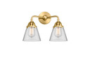 Bathroom Fixtures Two Lights by Innovations ( 405 | 288-2W-SG-G62 Nouveau 2 ) 