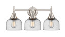 Bathroom Fixtures Three Lights by Innovations ( 405 | 447-3W-SN-G74 Caden ) 