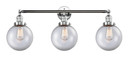 Bathroom Fixtures Three Lights by Innovations ( 405 | 205-PC-G202-8-LED Franklin Restoration ) 