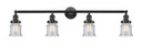 Bathroom Fixtures Four Lights by Innovations ( 405 | 215-OB-G184S-LED Franklin Restoration ) 