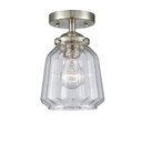 Semi-Flush Mts. Glass Down by Innovations ( 405 | 284-1C-SN-G142 Nouveau ) 
