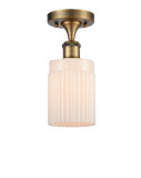 Semi-Flush Mts. Drum Shade by Innovations ( 405 | 516-1C-BB-G341 Ballston ) 