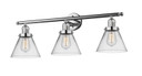 Bathroom Fixtures Three Lights by Innovations ( 405 | 205-PC-G42-LED Franklin Restoration ) 