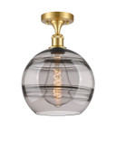 Semi-Flush Mts. Glass Down by Innovations ( 405 | 516-1C-SG-G556-10SM Ballston ) 