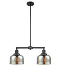 Linear/Island 2 Light Bar by Innovations ( 405 | 209-BK-G78-LED Franklin Restoration ) 