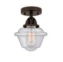 Semi-Flush Mts. Glass Down by Innovations ( 405 | 288-1C-OB-G534 Nouveau 2 ) 