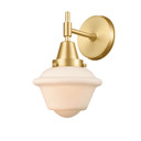 Sconces Single Glass by Innovations ( 405 | 447-1W-SG-G531-LED Caden ) 